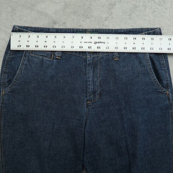 Ralph Lauren Jeans Women's 10 Blue Mid-Rise Newbury Denim Cropped 25.5" Inseam - Picture 13 of 14